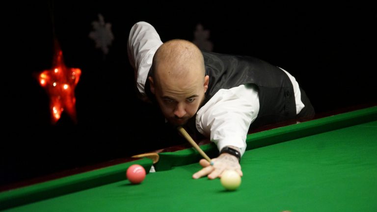 High Break List, Luca Brecel (BEL) leads.