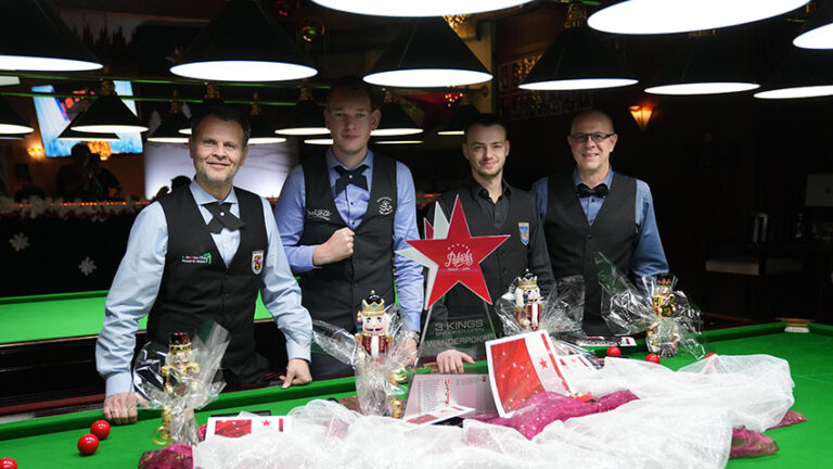 “World-class snooker: The Int. 3 Kings Tournament thrills players, fans, and livestream audiences”